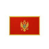 Flag of Montenegro sticker in several sizes - Pixelforma