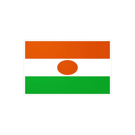 Niger Flag Sticker in Multiple Sizes - Pixelforma