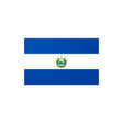 El Salvador Flag Sticker in Multiple Sizes - Pixelforma