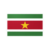 Autocollant Drapeau du Suriname en plusieurs tailles - Pixelforma