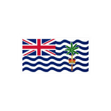British Indian Ocean Territory Flag Sticker in Multiple Sizes - Pixelforma