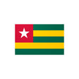 Togo Flag Sticker in Multiple Sizes - Pixelforma