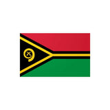 Autocollant Drapeau du Vanuatu en plusieurs tailles - Pixelforma 