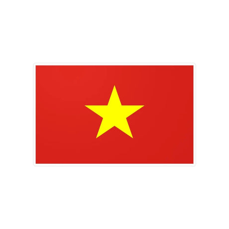 Autocollant Drapeau du Viêt Nam en plusieurs tailles - Pixelforma 