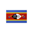 Autocollant drapeau eswatini rectangle pvc résistant