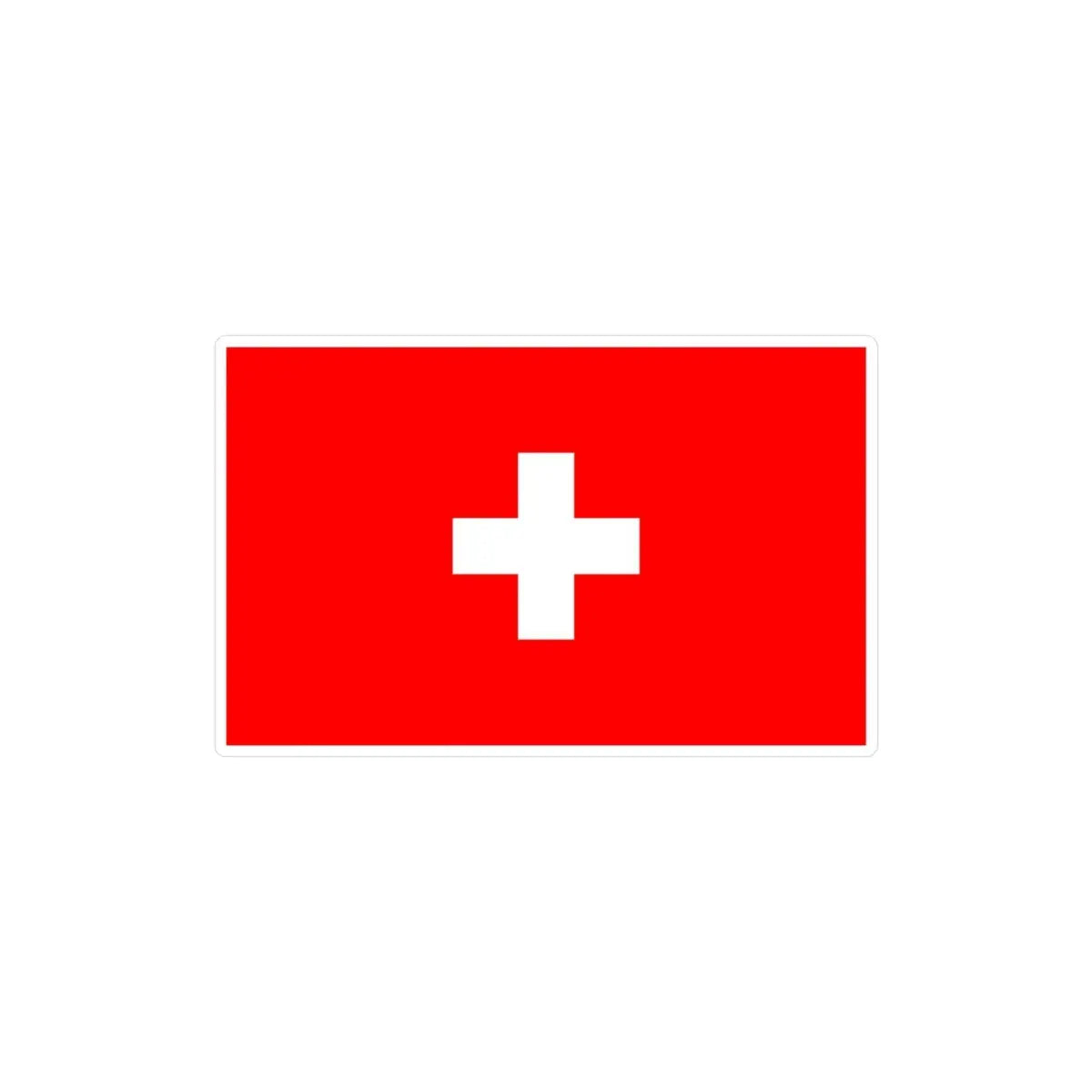 Autocollant Drapeau et armoiries de la Suisse en plusieurs tailles - Pixelforma 