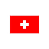 Autocollant Drapeau et armoiries de la Suisse en plusieurs tailles - Pixelforma