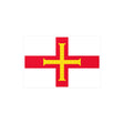 Autocollant drapeau guernesey rectangle pvc résistant