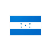 Autocollant drapeau honduras rectangle pvc résistant