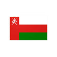 Autocollant drapeau oman rectangle pvc résistant décoratif