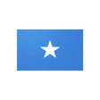 Autocollant drapeau somalie forme rectangle pvc résistant