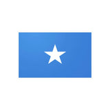 Autocollant drapeau somalie forme rectangle pvc résistant