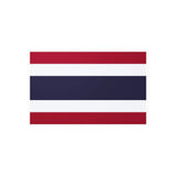 Autocollant drapeau thaïlande rectangulaire pvc résistant