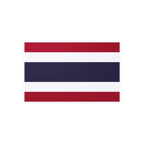 Autocollant drapeau thaïlande rectangulaire pvc résistant