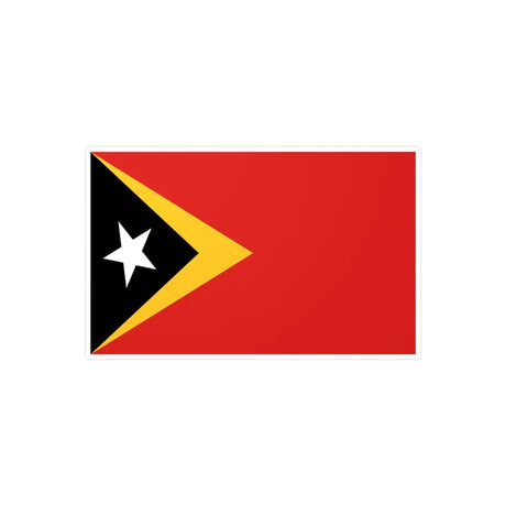 Autocollant drapeau timor oriental en plusieurs tailles - pixelforma