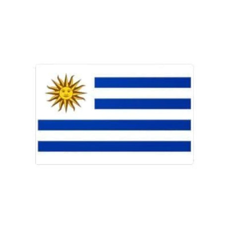 Autocollant drapeau uruguay en plusieurs tailles - pixelforma