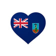 Montserrat Flag Heart Sticker in Multiple Sizes - Pixelforma