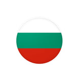 Bulgaria Flag Round Sticker in Multiple Sizes - Pixelforma