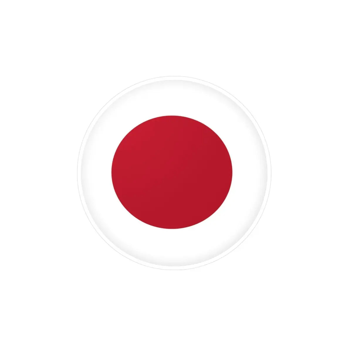 Autocollant rond Drapeau du Japon en plusieurs tailles - Pixelforma 