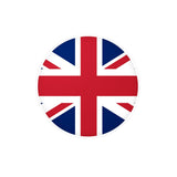 UK Flag Round Sticker in Multiple Sizes - Pixelforma
