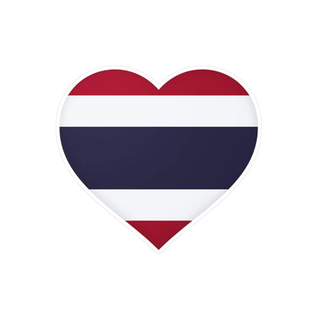 Autocollant thaïlande cœur en pvc résistant décoration