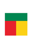 Fanion Table Drapeau Bénin en Polyester