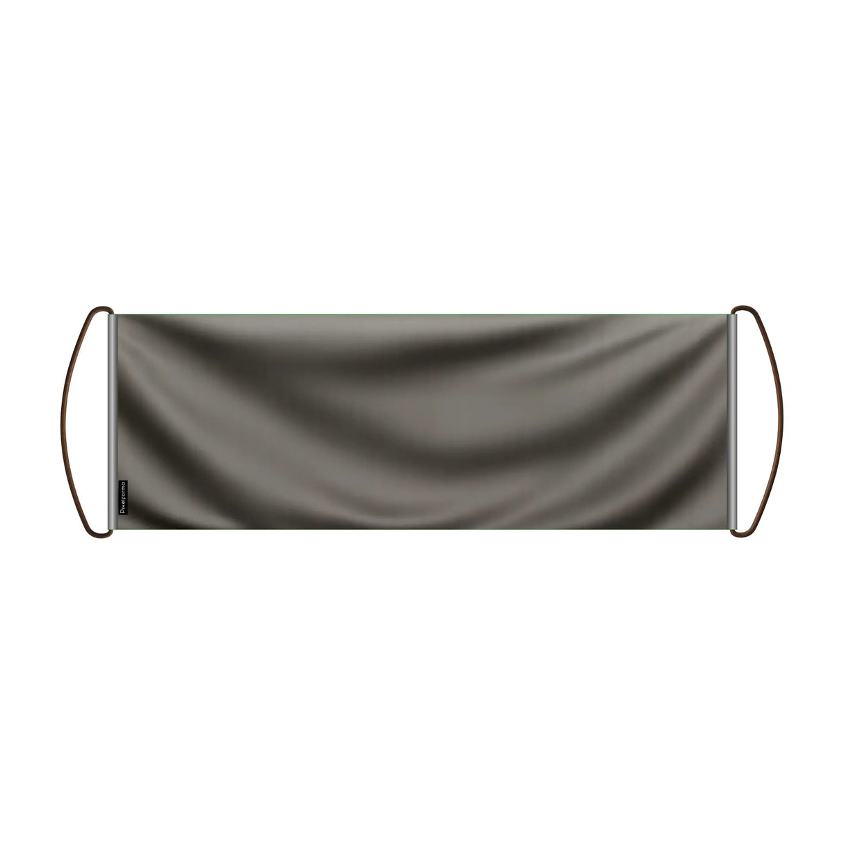 Bannière de défilé france polyester drapeau gris foncé