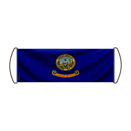 Bannière de défilé idaho en polyester pour événements sportifs