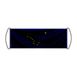 Bannière de défilement alaska polyester pour événements sportifs