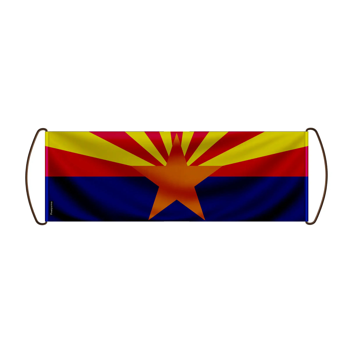 Bannière de défilement arizona polyester pour événements sportifs