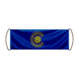 Bannière de défilement commonwealth en polyester main