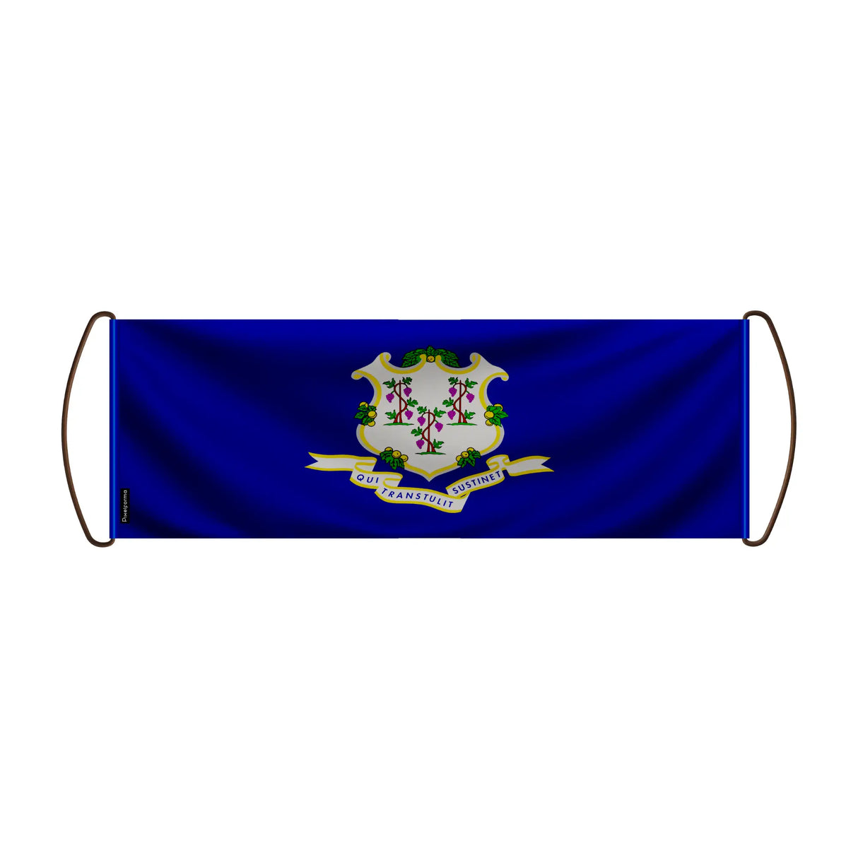 Bannière de défilement connecticut polyester événements sportifs