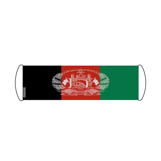 Bannière de défilement Drapeau Afghanistan en Polyester - Pixelforma 