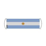 Bannière de défilement Drapeau Argentine en Polyester - Pixelforma 