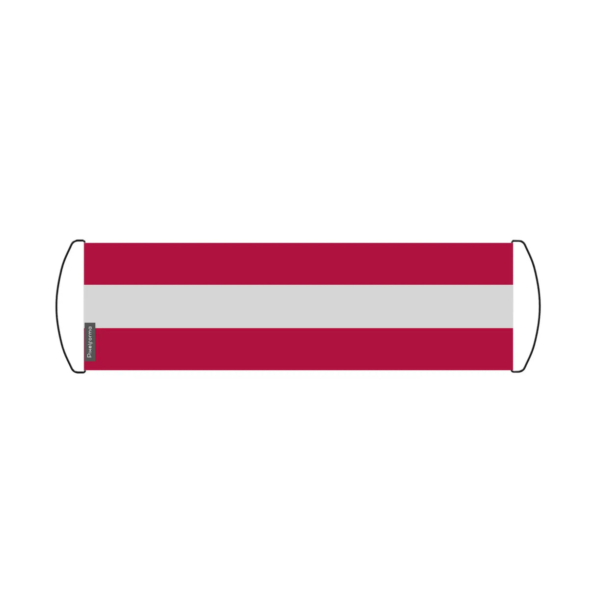 Bannière de défilement drapeau autriche en polyester - pixelforma