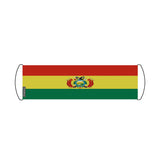 Bannière de défilement drapeau bolivie en polyester - pixelforma
