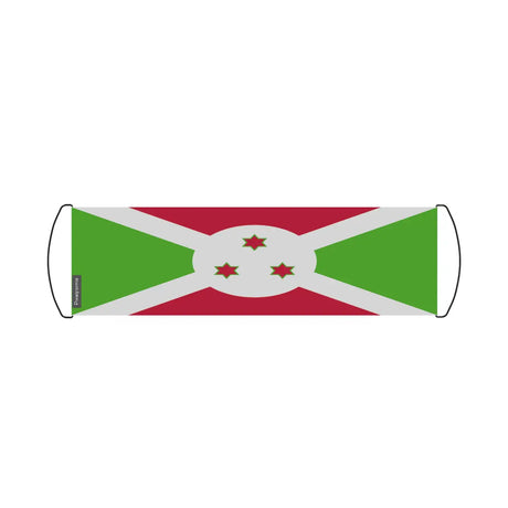 Bannière de défilement Drapeau Burundi en Polyester - Pixelforma 