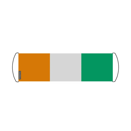 Bannière de défilement Drapeau Côte d'Ivoire en Polyester - Pixelforma 