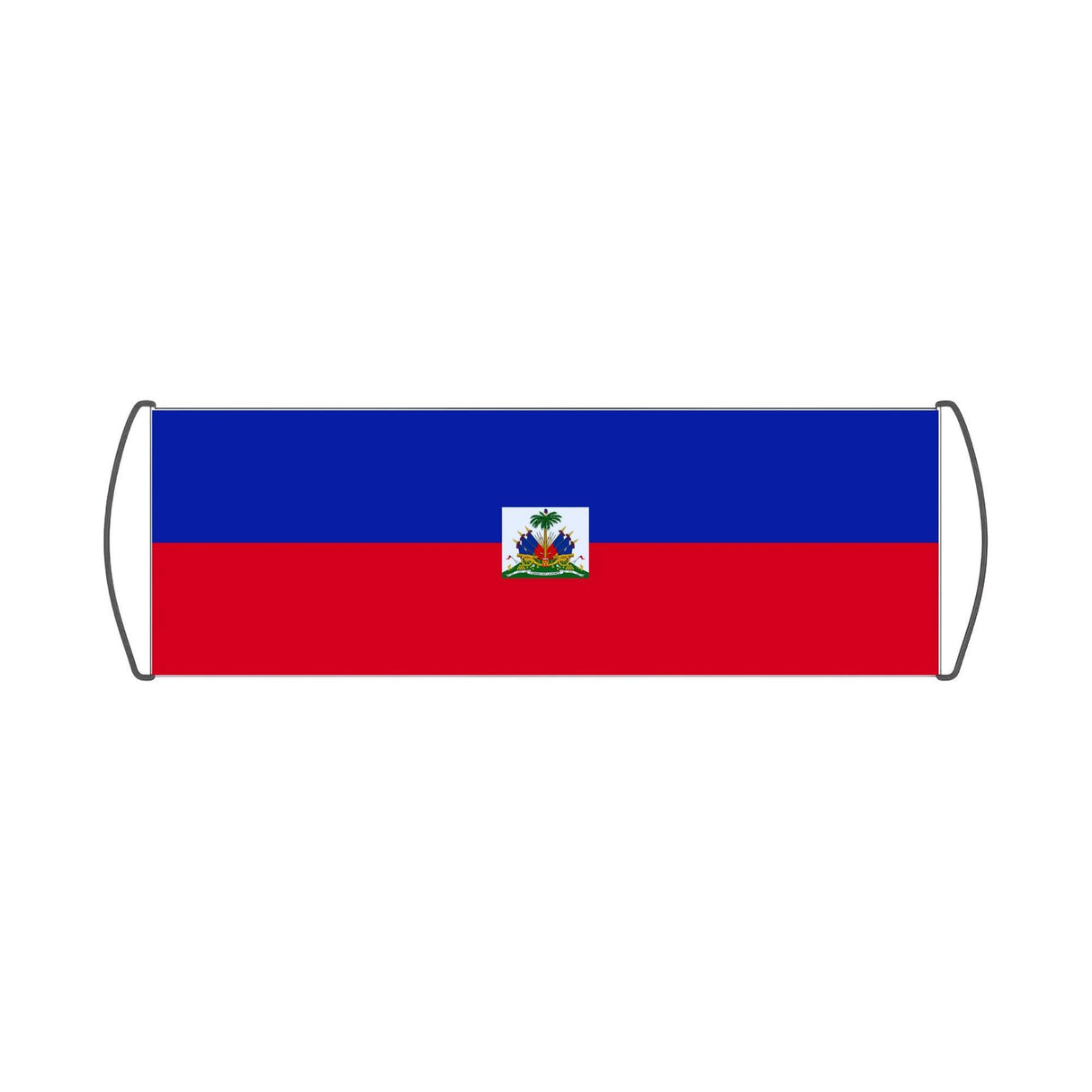 Bannière de défilement Drapeau d'Haïti - Pixelforma