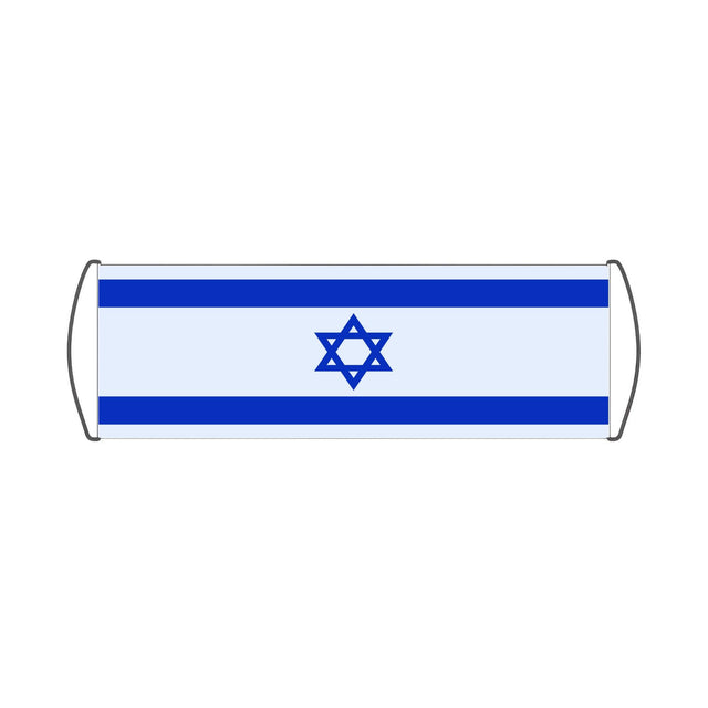 Bannière de défilement Drapeau d'Israël - Pixelforma