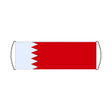 Bahrain Flag Scroll Banner - Pixelforma
