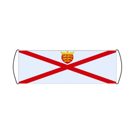 Bannière de défilement Drapeau de Jersey - Pixelforma