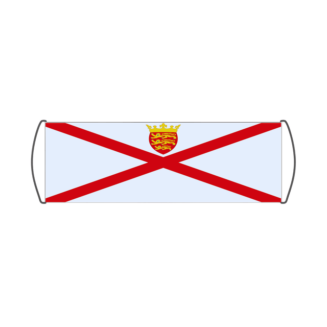 Bannière de défilement Drapeau de Jersey - Pixelforma