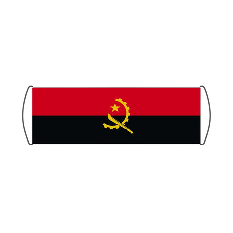 Bannière de défilement Drapeau de l'Angola - Pixelforma