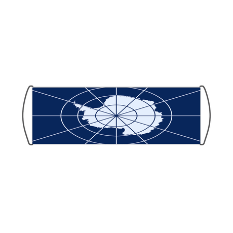 Bannière de défilement Drapeau de l'Antarctique officiel - Pixelforma