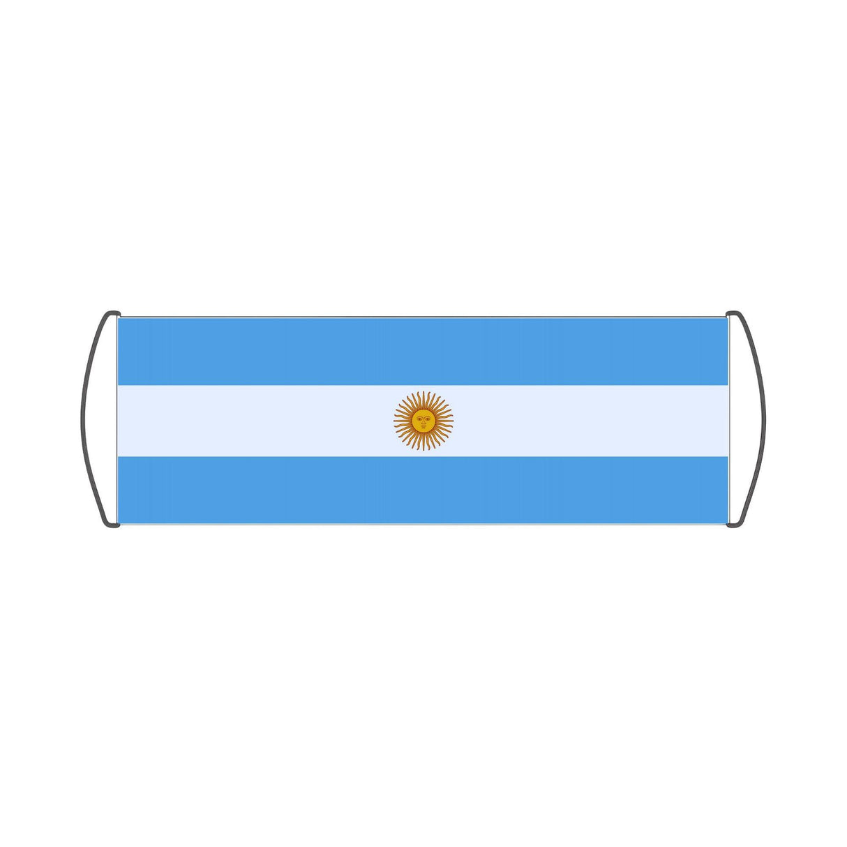 Bannière de défilement Drapeau de l'Argentine - Pixelforma