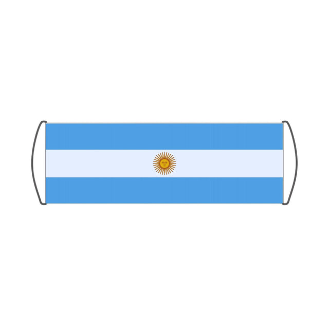 Bannière de défilement Drapeau de l'Argentine - Pixelforma