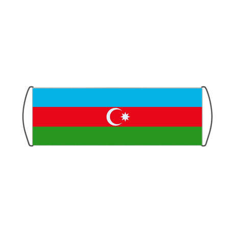 Bannière de défilement Drapeau de l'Azerbaïdjan - Pixelforma