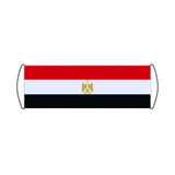 Bannière de défilement Drapeau de l'Égypte - Pixelforma