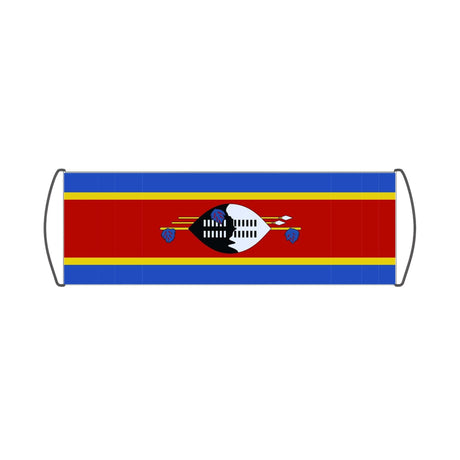 Bannière de défilement Drapeau de l'Eswatini - Pixelforma